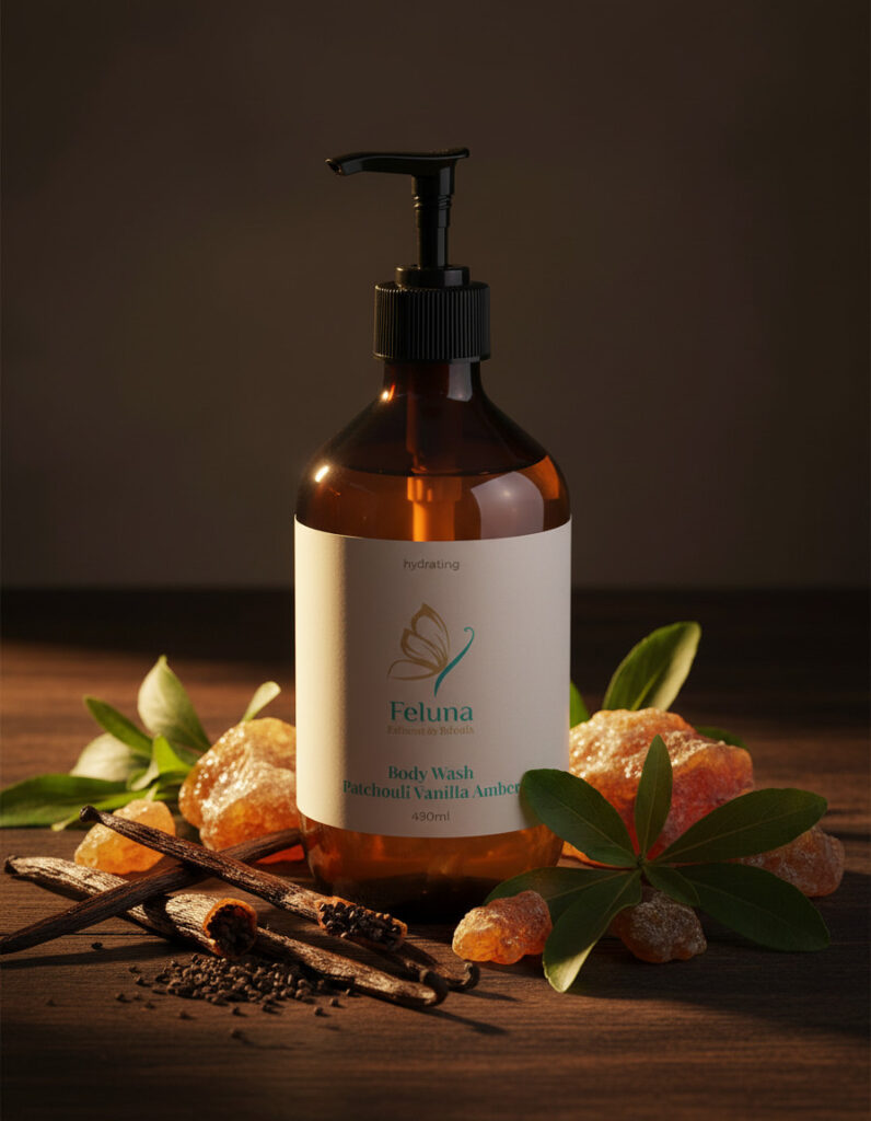 Body Wash – Patchouli Vanilla Amber